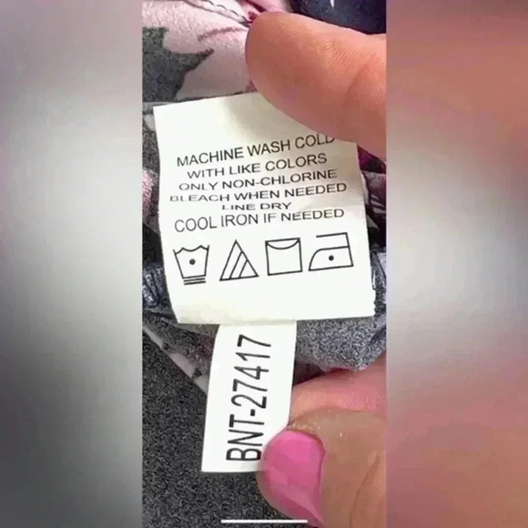 Mudpie Mila Pink and Navy Floral Print Sheath Dress Women’s Size Small - Picture 9 of 9